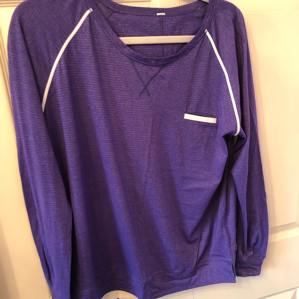 Size 12 Purple Lululemon Pullover